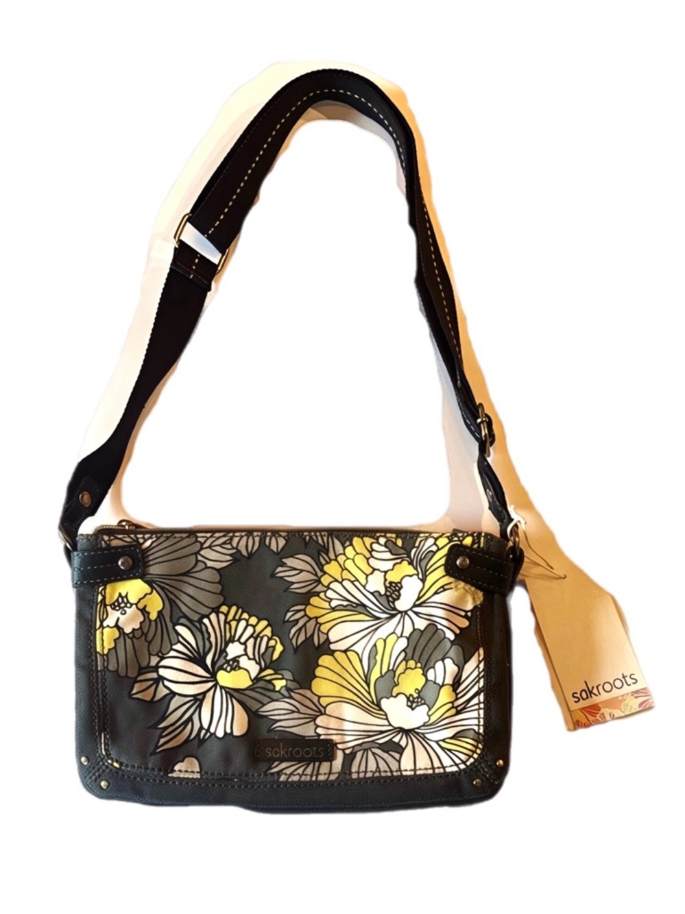Sakroots Artist Circle Crossbody Bag Spring Summer Vibes